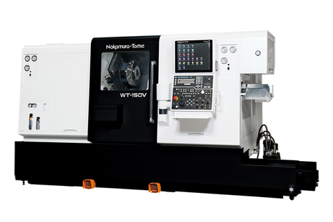 Tornio CNC Nakamura-Tome WT-150V a due mandrini e due torrette