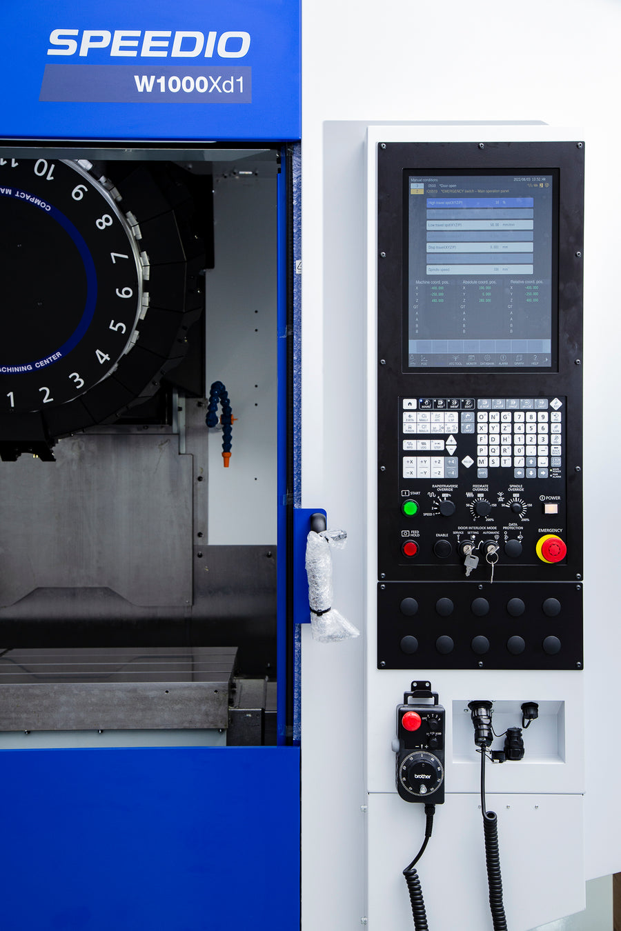 Brother Speedio W1000Xd1 pannello di controllo CNC