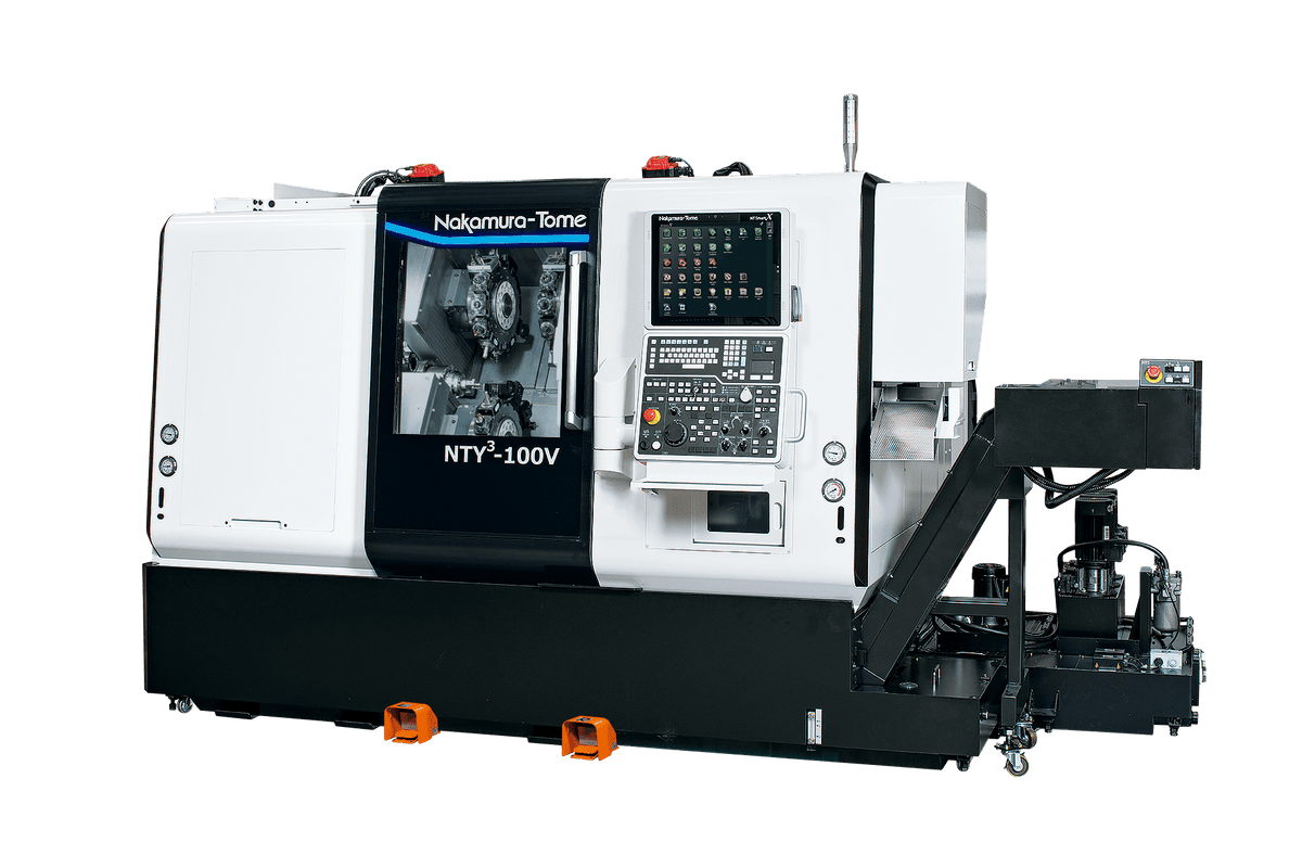 
Tornio CNC multitasking Nakamura-Tome NTY³-100V